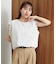 【接触冷感】袖レースTシャツ