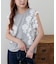 【接触冷感】袖レースTシャツ