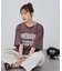 【Enlude/ユニセックス】カレッジロゴドロストTシャツ