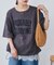 【Enlude/ユニセックス】カレッジロゴドロストTシャツ