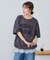 【Enlude/ユニセックス】カレッジロゴドロストTシャツ