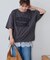 【Enlude/ユニセックス】カレッジロゴドロストTシャツ