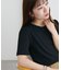 生地ジャガード5分袖《WEB限定カラーあり》