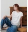 レースレイヤードロゴTシャツ