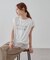 レースレイヤードロゴTシャツ