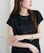 レースレイヤードロゴTシャツ