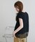 レースレイヤードロゴTシャツ