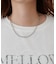 レースレイヤードロゴTシャツ