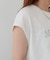 レースレイヤードロゴTシャツ