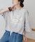 【Enlude】ラグランフロッキーロゴプリントTシャツ《ユニセックス》