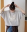 【Enlude】ラグランフロッキーロゴプリントTシャツ《ユニセックス》