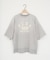【Enlude】ラグランフロッキーロゴプリントTシャツ《ユニセックス》