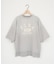 【Enlude】ラグランフロッキーロゴプリントTシャツ《ユニセックス》