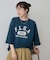 【Enlude】ラグランフロッキーロゴプリントTシャツ《ユニセックス》