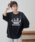 【Enlude】ラグランフロッキーロゴプリントTシャツ《ユニセックス》