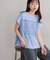 ボーダーシャーリングTシャツ