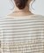 ボーダーシャーリングTシャツ