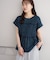 ボーダーシャーリングTシャツ