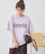 【Enlude】ピグメントレタリングTシャツ《ユニセックス》