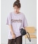 【Enlude】ピグメントレタリングTシャツ《ユニセックス》