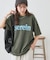 【Enlude】ピグメントレタリングTシャツ《ユニセックス》