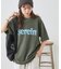 【Enlude】ピグメントレタリングTシャツ《ユニセックス》