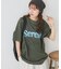 【Enlude】ピグメントレタリングTシャツ《ユニセックス》
