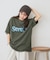 【Enlude】ピグメントレタリングTシャツ《ユニセックス》