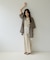 【Noka】カップ付スクエアカットキャミワンピース