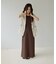 【Noka】カップ付スクエアカットキャミワンピース
