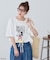 【Enlude】DisneyロゴグラフィックＴシャツ《ユニセックス》