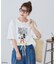 【Enlude】DisneyロゴグラフィックＴシャツ《ユニセックス》