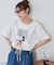 【Enlude】DisneyロゴグラフィックＴシャツ《ユニセックス》