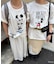 【Enlude】DisneyロゴグラフィックＴシャツ《ユニセックス》