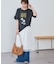 【Enlude】DisneyロゴグラフィックＴシャツ《ユニセックス》