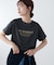 アソートロゴ箔プリントTシャツ