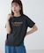 アソートロゴ箔プリントTシャツ