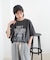 【Enlude】ピグメントアソートバンドTシャツ《ユニセックス》