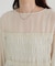 シアードット刺繍ブラウス