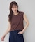 コットンノースリTシャツ
