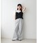 ドット柄シャーリングキャミ