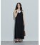 【Noka】レースサテンキャミワンピース
