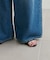 ライトオンスワイドデニムパンツ