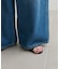 ライトオンスワイドデニムパンツ