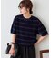 【Enlude】ミニモールボーダーニットTシャツ《ユニセックス》