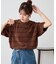 【Enlude】ミニモールボーダーニットTシャツ《ユニセックス》