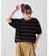 【Enlude】ミニモールボーダーニットTシャツ《ユニセックス》