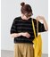 【Enlude】ミニモールボーダーニットTシャツ《ユニセックス》