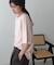【Enlude】フェイクレイヤードヘンリーネックTシャツ《ユニセックス》