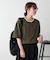 【Enlude】フェイクレイヤードヘンリーネックTシャツ《ユニセックス》